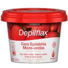 Depilflax Cera Depilatória Micro-Ondas Morango 200g