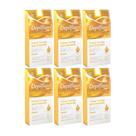 Depilflax Folhas Prontas Facial c/ 24 Natural - 6 Unidades