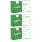 Depilflax Kit 3 Caixas Cera Quente Depilatória Espanhola 1Kg Natural Coco Negra Hortelã Rosa Depilflax Kit 3 Caixas Cera Quente Depilatória Espanhola 1Kg Natural Coco Negra Hortelã Rosa