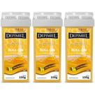 Depimiel Sistema Descartável Cera Roll-on Clássica 100g - 3 Unidades Depimiel Sistema Descartável Cera Roll-on Clássica 100g - 3 Unidades