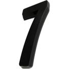 Deplasti Numero 3D Preto 7 13Cm Deplasti Numero 3D Preto 7 13Cm