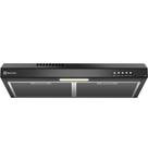 Depurador de Ar 60 cm Luz LED e Filtragem Dupla Preto DE6SB Electrolux Depurador de Ar 60 cm Luz LED e Filtragem Dupla Preto DE6SB Electrolux