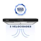 Depurador Exaustor Slim 60Cm Preto DPS162PT Suggar 220V