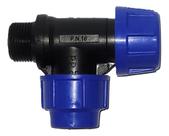 Derivação Tee Registro Broca PN16 - Kit 02 pç