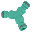 Derivação Y com 3 Saidas em Plastico Tramontina para Mangueiras 1/2", 5/8" e 3/4" Derivação Y com 3 Saidas em Plastico Tramontina para Mangueiras 1/2", 5/8" e 3/4"