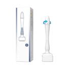 Derma Stamp Branco Com 140 Agulhas Ajustáveis De 0,25mm Para Cuidados Com a Pele, Crescimento De Derma Stamp Branco Com 140 Agulhas Ajustáveis De 0,25mm Para Cuidados Com a Pele, Crescimento De