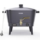 Derretedor de Cera Elétrico VOISEN 7,6 L Antiaderente com Controle de Temperatura Derretedor de Cera Elétrico VOISEN 7,6 L Antiaderente com Controle de Temperatura