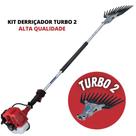 Derriçadeira de Café com Motor Mitsubishi 2T Haste Longa e Kit Derriçador de Alta Qualidade Turbo 2