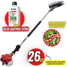 Derriçadeira Kawashima Profissional com Braço Longo e Acompanha 01 Óleo Castrol Stihl 2 Tempos 500ml