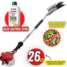 Derriçadeira Portátil de Café Kawashima Á Gasolina e Acompanha 01 Óleo Castrol Stihl Lubrificante 2T