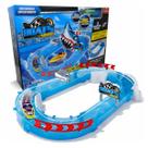 Desafio Ataque Do Tubarão Brinquedo Com Super Lanchas Micro Boats Castela