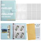 Desafio de economia de dinheiro Budget Binder Shawgge 100 Envelopes