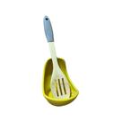 Descanso de Colher em Cerâmica Avocado Amarelo Suporte Utensílios de Cozinha Elegante e Funcional