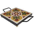 Descanso de Panela Apoio De Mesa Ladrilho Hidráulico P/ Travessa
