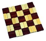 Descanso De Panela Bambu Quadrado 14cm