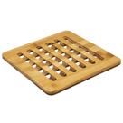 Descanso De Panela Bambu Quadrado 15cm Descanso De Panela Bambu Quadrado 15cm