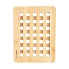 Descanso de Panela Bambus 20 cm X 15 cm - Home Style Descanso de Panela Bambus 20 cm X 15 cm - Home Style