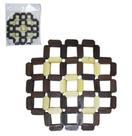 Descanso De Panela De Bambu Quadrado 13cm Na Solapa - Imporiente Descanso De Panela De Bambu Quadrado 13cm Na Solapa - Imporiente