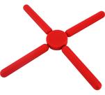 Descanso de Panela de Silicone Resistente Dobrável 22cm