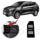 Descanso de Pé CAOA CHERY TIGGO 7 19 a 22 Aço Escovado Preto