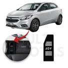 Descanso de Pé CHEVROLET JOY 2020 2021 Aço Escovado Preto Descanso de Pé CHEVROLET JOY 2020 2021 Aço Escovado Preto