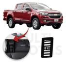 Descanso de Pé CHEVROLET S10 2017 a 2022 Aço Escovado Preto