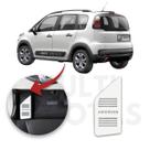 Descanso de Pé CITROEN AIRCROSS 17 a 20 Aço Escovado Prata