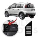 Descanso de Pé CITROEN AIRCROSS 17 a 20 Aço Escovado Preto