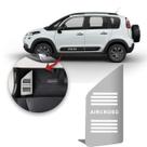 Descanso de Pé Citroen AirCross 2010/2016 Aço Escovado Prata