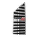 Descanso de pé em aço inox Tiggo 3x Pro Todos os Anos