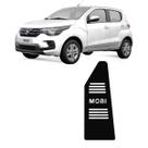 Descanso de Pé FIAT MOBI 2017 a 2022 Aço Escovado Preto Descanso de Pé FIAT MOBI 2017 a 2022 Aço Escovado Preto