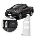 Descanso de Pé Fiat Strada 2020 a 2021 Escovado Prata Descanso de Pé Fiat Strada 2020 a 2021 Escovado Prata