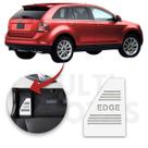 Descanso de Pé FORD EDGE 2009 a 2020 Aço Escovado Prata