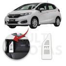 Descanso de Pé HONDA NEW FIT 2015 a 2021 Aço Escovado Prata