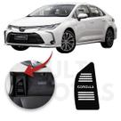 Descanso de Pé TOYOTA COROLLA 20 a 22 Aço Escovado Preto Descanso de Pé TOYOTA COROLLA 20 a 22 Aço Escovado Preto