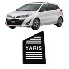 Descanso de Pé TOYOTA YARIS 2019 a 2022 Aço Escovado Preto