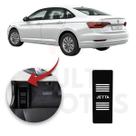 Descanso de Pé VOLKSWAGEN JETTA 19 a 22 Aço Escovado Preto