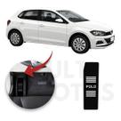 Descanso de Pé VOLKSWAGEN POLO 18 a 22 Aço Escovado Preto