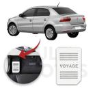 Descanso de Pé VOLKSWAGEN VOYAGE 09 a 22 Aço Escovado Prata