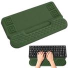 Descanso de pulso para teclado TEEYELLA ergonômico em espuma viscoelástica 43 x 25 cm