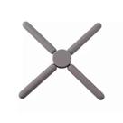 Descanso Dobrável para Panela Mimo SN22442 Silicone Cinza
