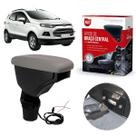 Descanso Encosto De Braço USB Cinza Ecosport 2013 Até 2017