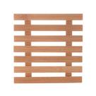 Descanso p/panela lyor 17x17 cm bambu 1648 Descanso p/panela lyor 17x17 cm bambu 1648