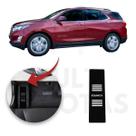 Descanso Pé CHEVROLET EQUINOX 2018 a 2021 Aço Escovado Preto