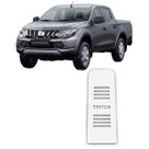Descanso Pé MITSUBISHI L200 TRITON 17 22 Aço Escovado Prata Descanso Pé MITSUBISHI L200 TRITON 17 22 Aço Escovado Prata