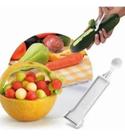 Descascador Boleador Frutas Legumes Batata 2 Em 1