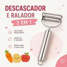 Descascador de Legumes e Frutas Aço Inox Lâmina Dupla Alta Precisão