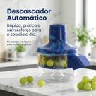 Descascador Elétrico Recarregável para Frutas e alho Automático 360, Lâmina Inox, Portátil, Rápid Descascador Elétrico Recarregável para Frutas e alho Automático 360, Lâmina Inox, Portátil, Rápid