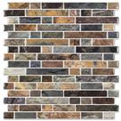 Descasque e cole o autoadesivo 3D Backsplash STICKGOO x10