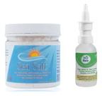 Descongestionante Nasal Natural 20ml + Soro Nasal Pote 500g